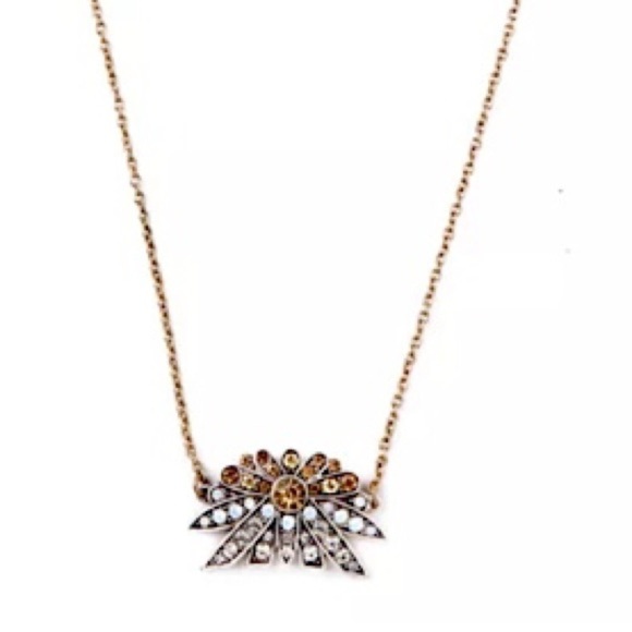 LONG 30” CRYSTAL ART DECO PENDANT #428 - Picture 1 of 2